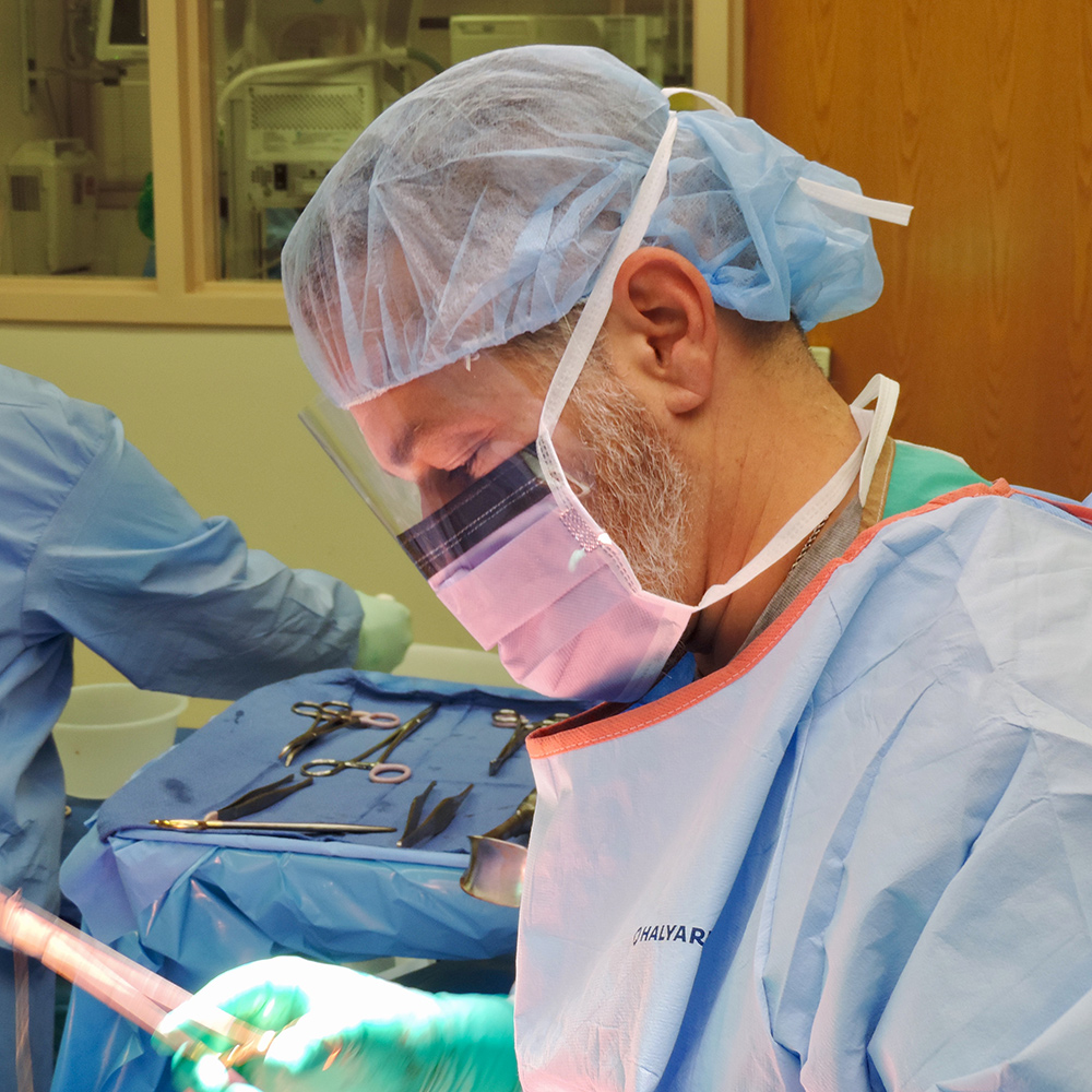 Dr. Plaisance in Surgery